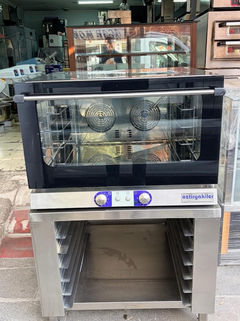 Öztiryakiler 4 Tepsili Konveksiyonel Fırın / Pasta - Simit Fırını - 4