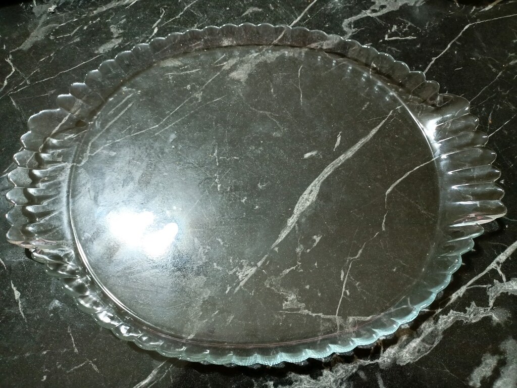 Paşabahçe cam yuvarlak tepsi - 3