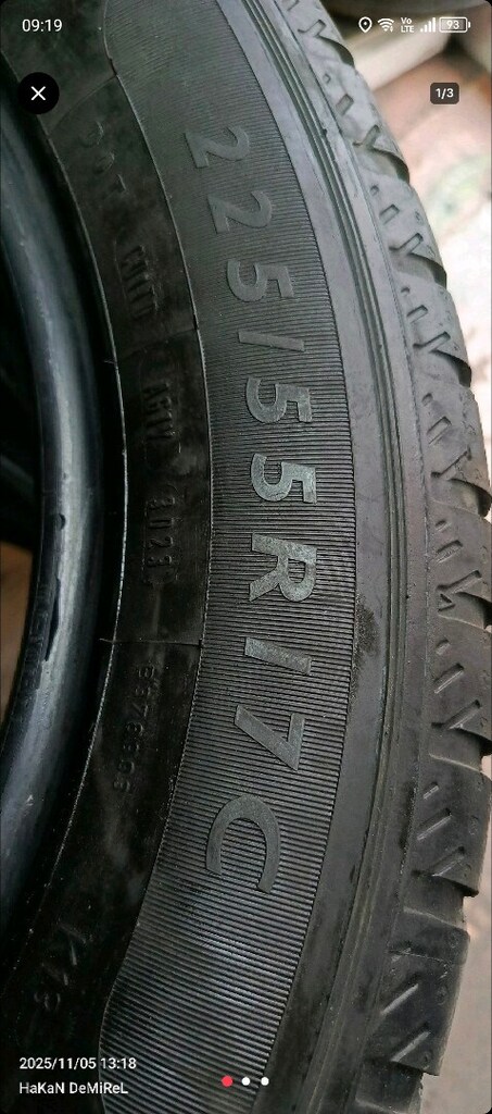 225 55 17 dunlop - 2
