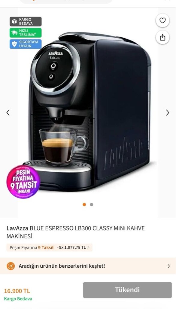 Lavazza A Modo Mio Desea Kapsül Kahve Makinesi - 4