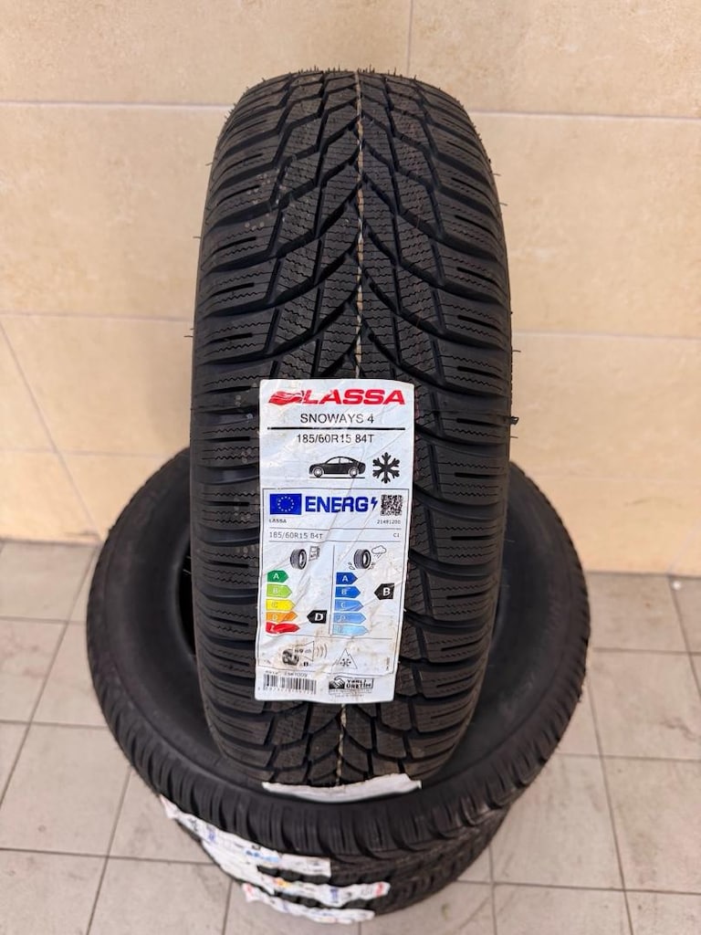 185/60R15 LASSA SNOWAYS 4 (DOT: 38/25) 4 ADET FİYATIDIR - 2