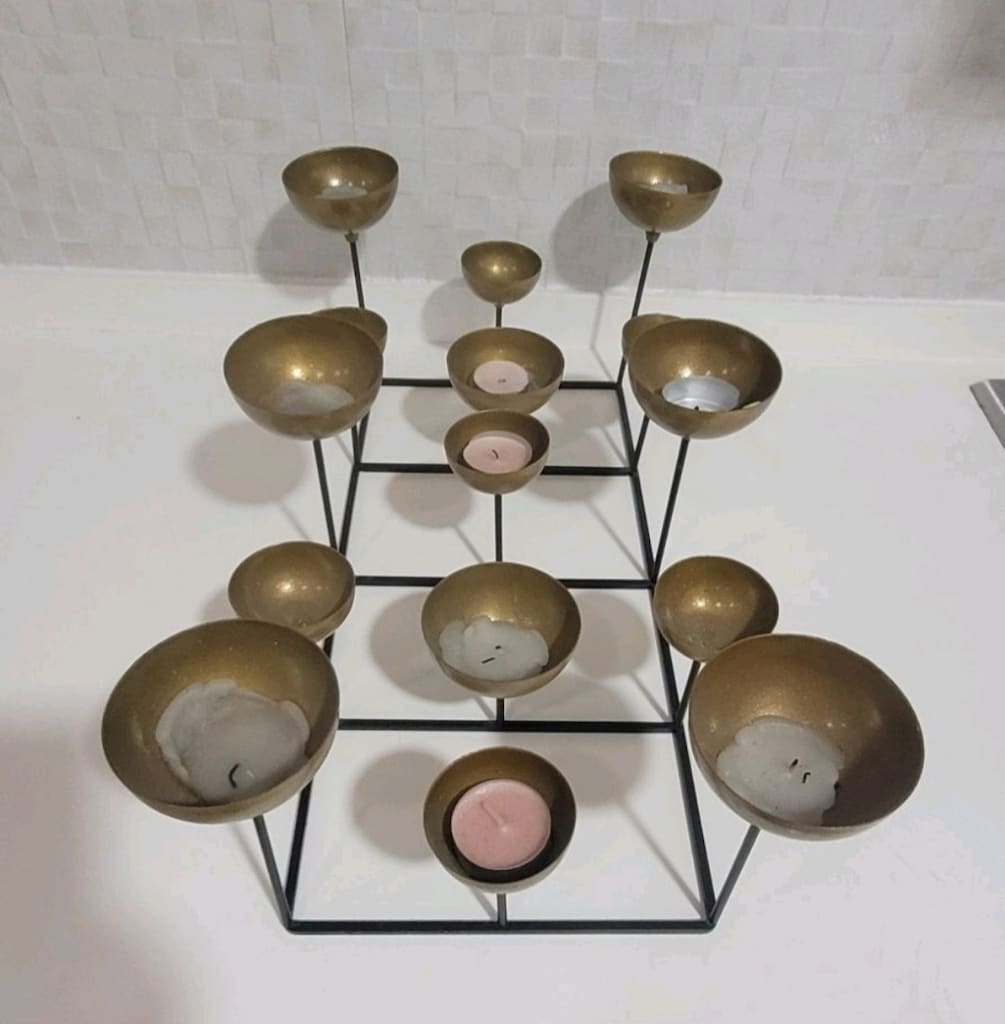 Metal Şamdan - 4