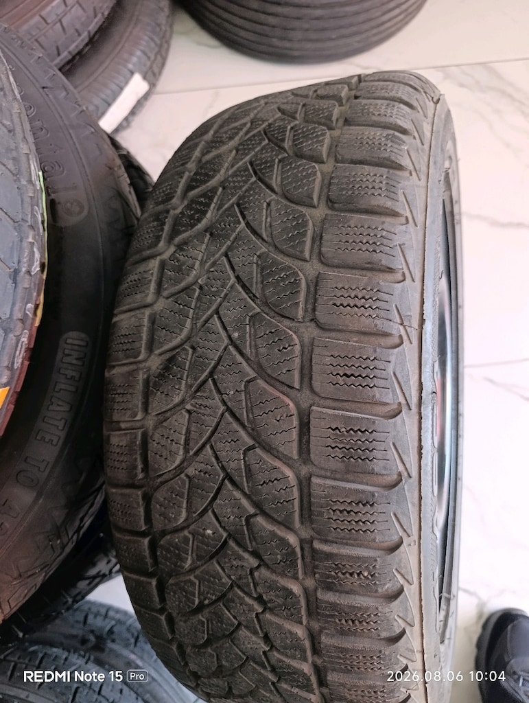 1 adet 205/55/16 ebatlı Toyota Corolla stepne si avansis Verso 5x114.3 - 2