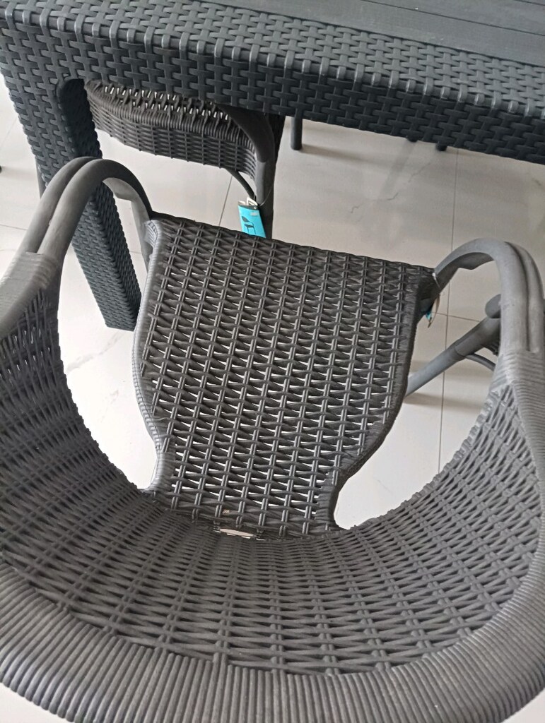rattan bahçe mobilyası uygun fiyata kaliteli ürünler 90*90 sabit masa - 4