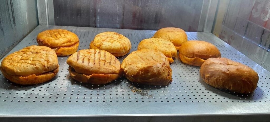 Komple Islak Burger Arabası ve Isıtma Tezgahı (Tekerlekli / Tenteli) - 6