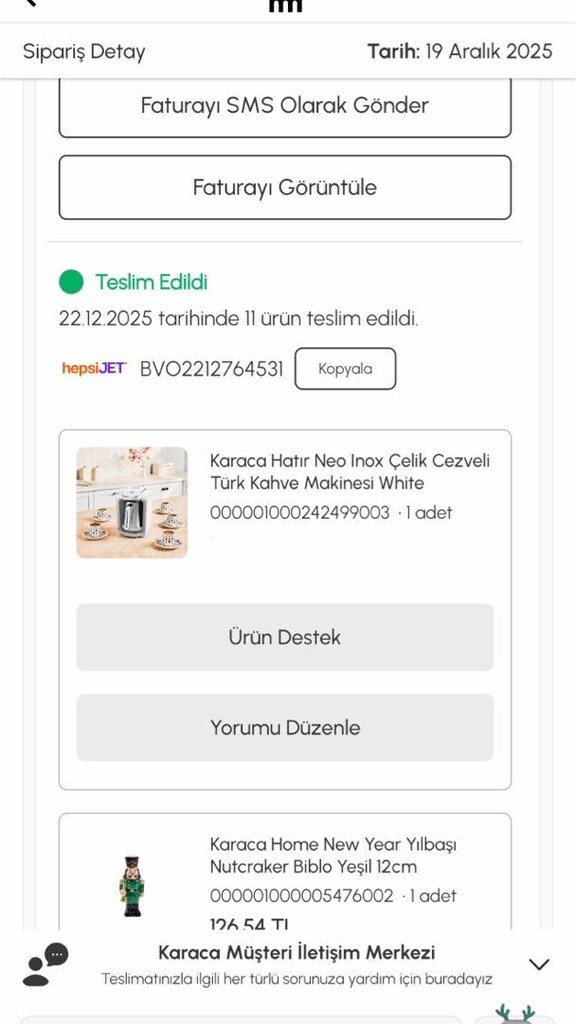 Karaca Hatır Türk kahve Makinesi - 7