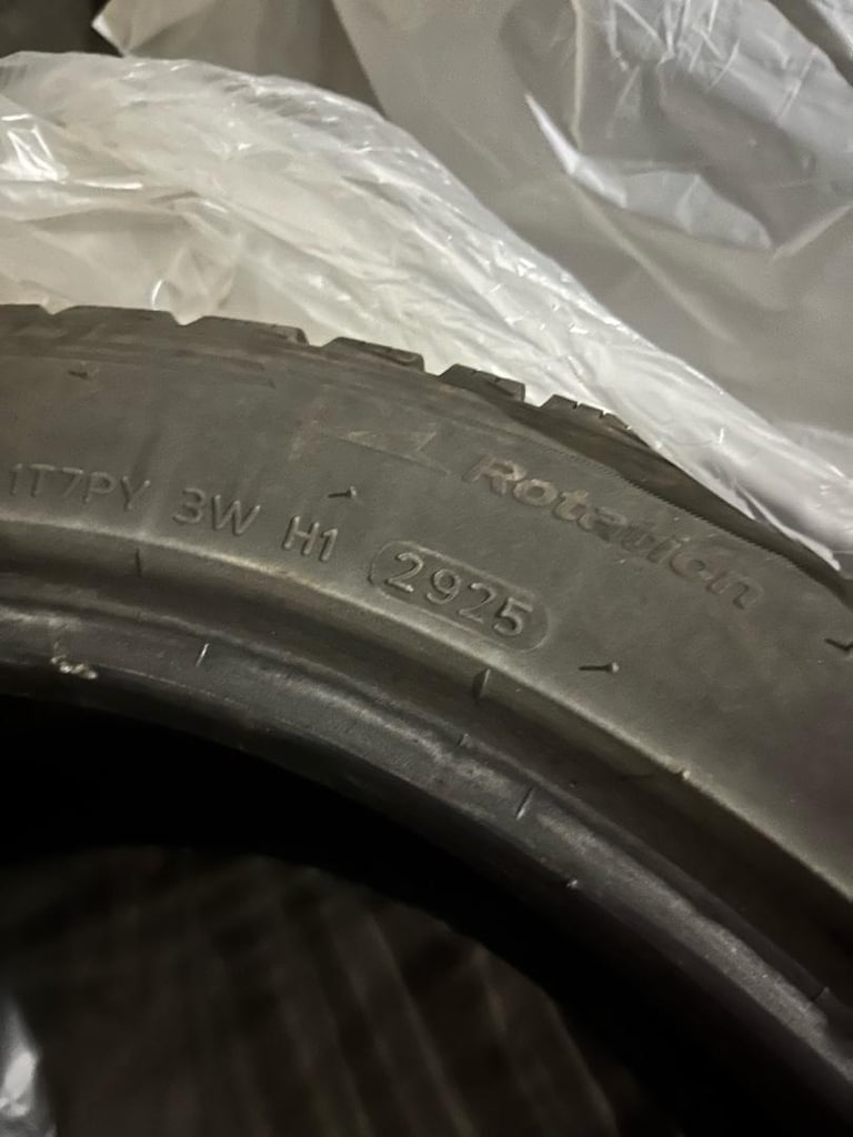 hankook sıfır ayarında 25 yılı imalat r 19 kışlık 4 lastik - 3