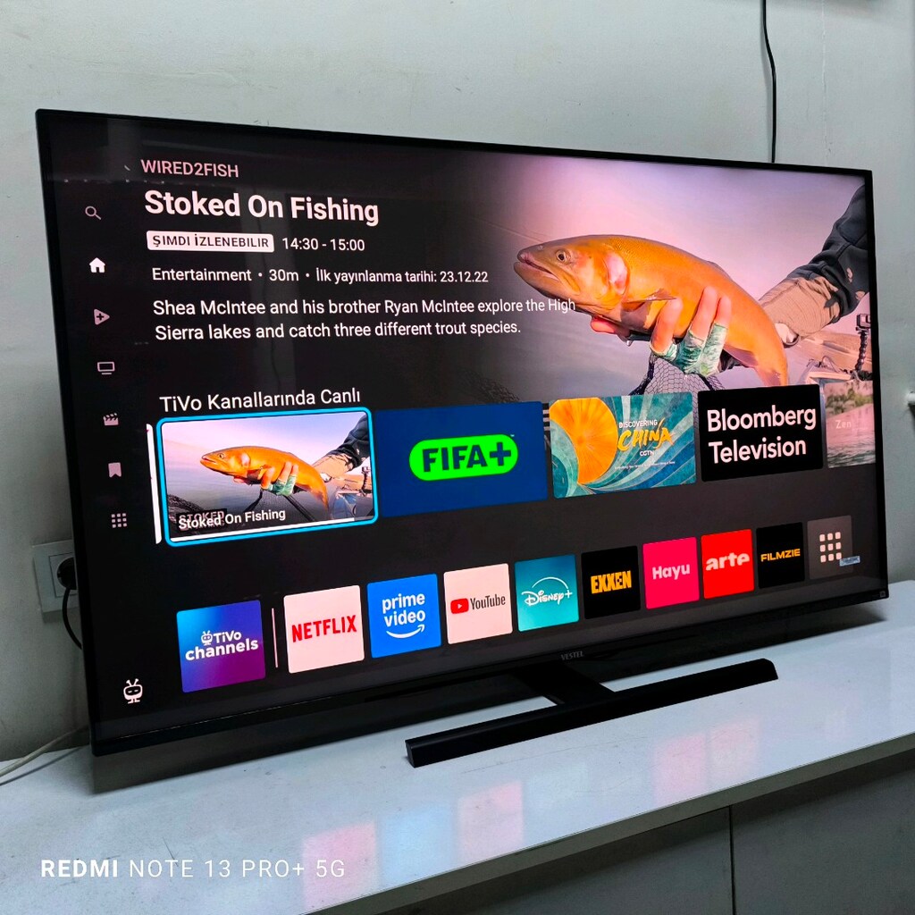 Vestel Qled 127 Ekran Jbl ses sistemi jelatini üstünde Tertemiz Televi - 10