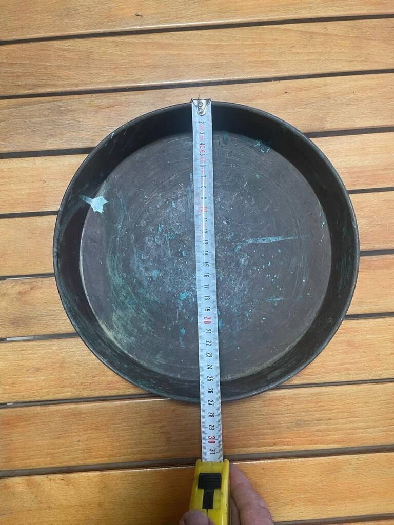BAKIR TEPSİ TENCERE SAHAN SETİ - 14