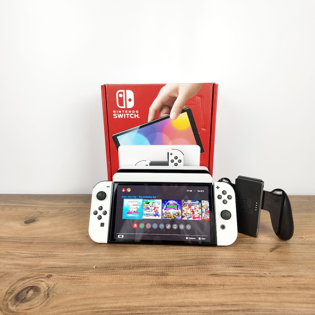 NINTENDO SWITCH OLED OYUN KONSOLU İKİNCİ EL TEMİZ CİHAZ - 10