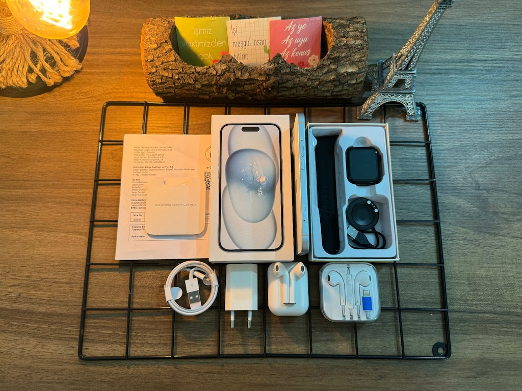 21 AY GARANTİLİ İPHONE 15 BLUE - 6