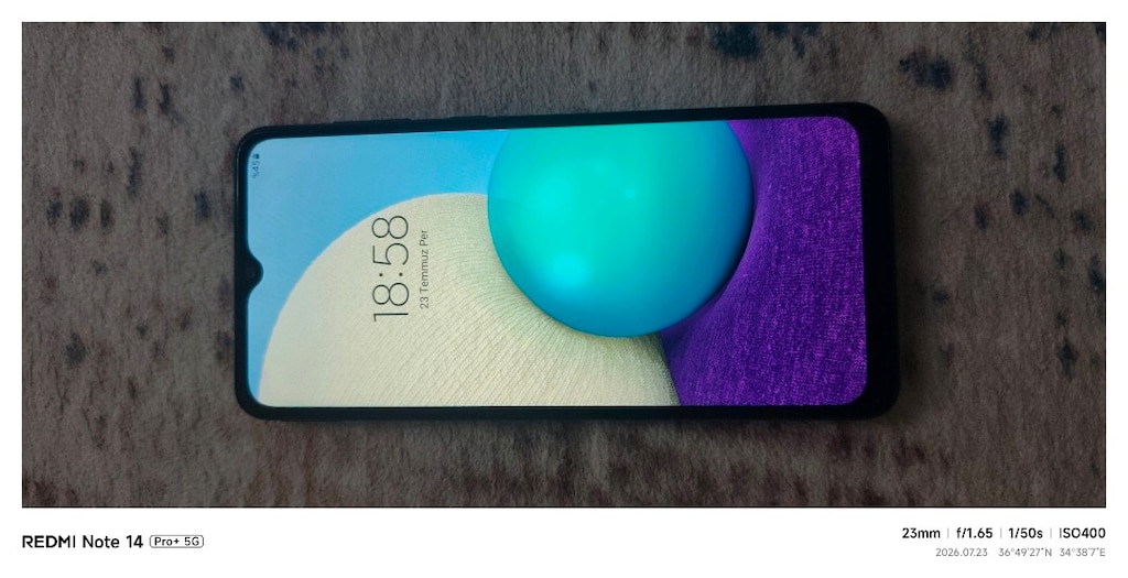 SAMSUNG A02 32 GB HAFIZA 3 GB RAM TÜRKİYE CİHAZI ORJİNAL AKTİF OLARAK - 3