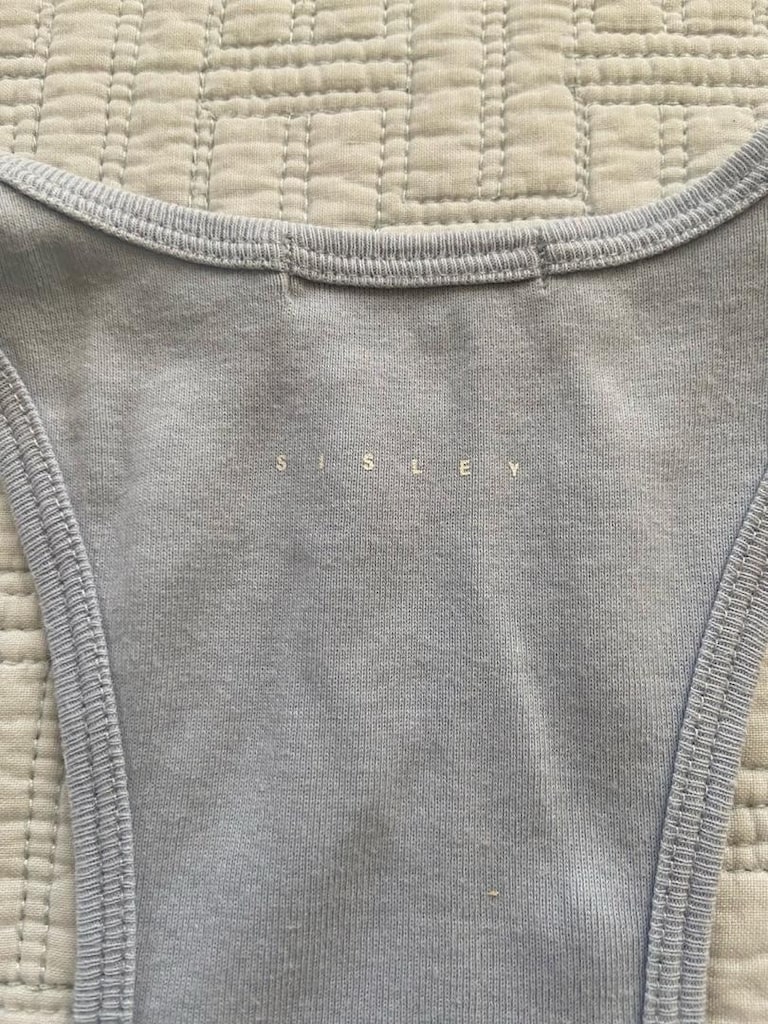 gri penye sporcu crop tarzı bluz - 5