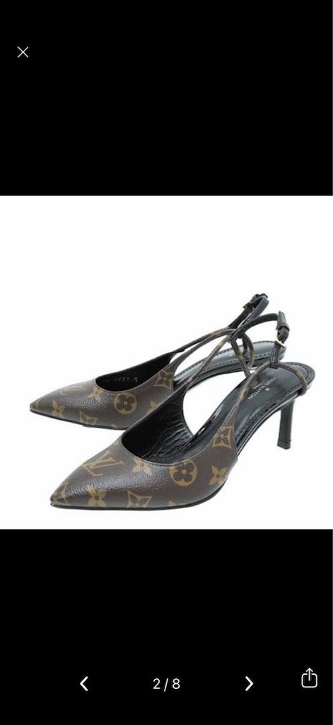 Louis Vuitton cherie slingback - 7