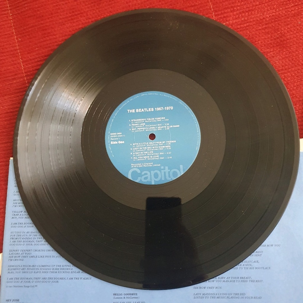 The Beatles 1967-1970 2 Adet LP Plak - 6