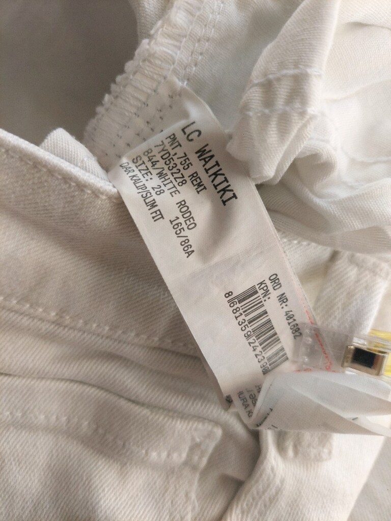 LCW erkek beyaz Rodeo slim fit Jean pantolon - 3