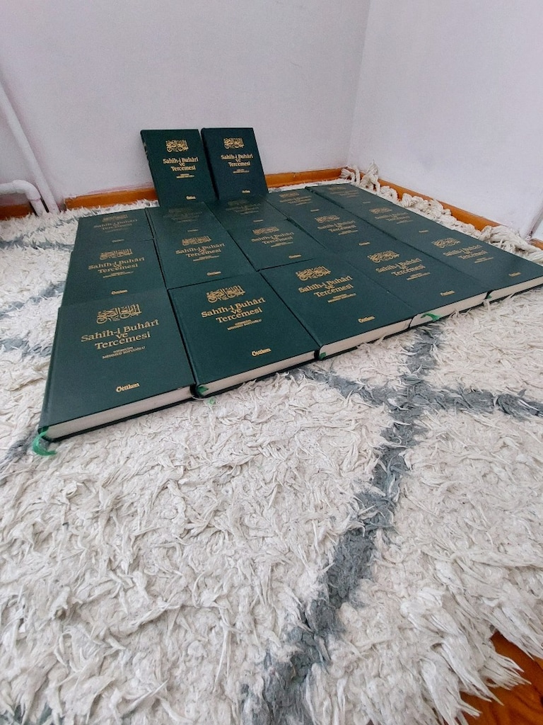 Sahih-i Buhari ve Tercemesi 17 Cilt Takım - Ötüken Neşriyat Termo Deri - 17