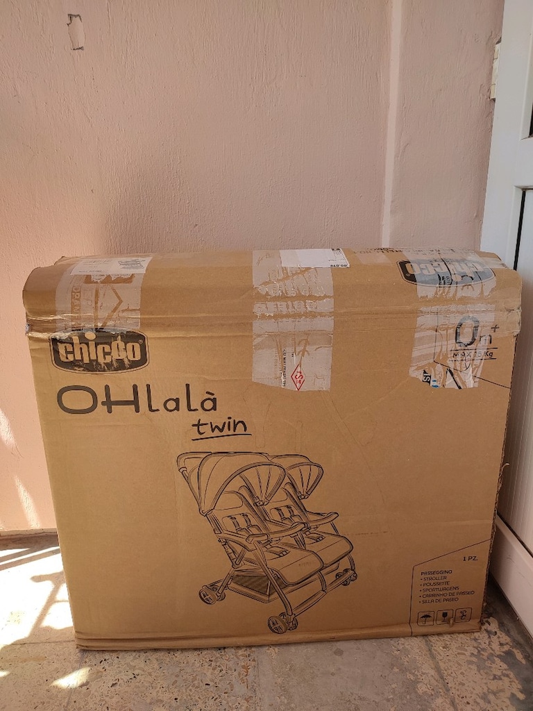 Tertemiz Kullanılmış Chicco Ohlala 2 Twin İkiz Bebek Arabası - 13