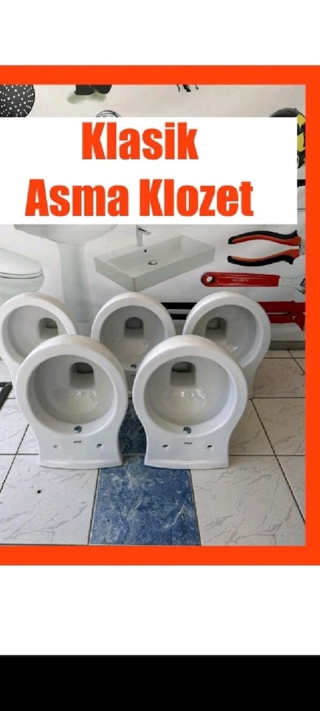 asma klozet taşı - 2