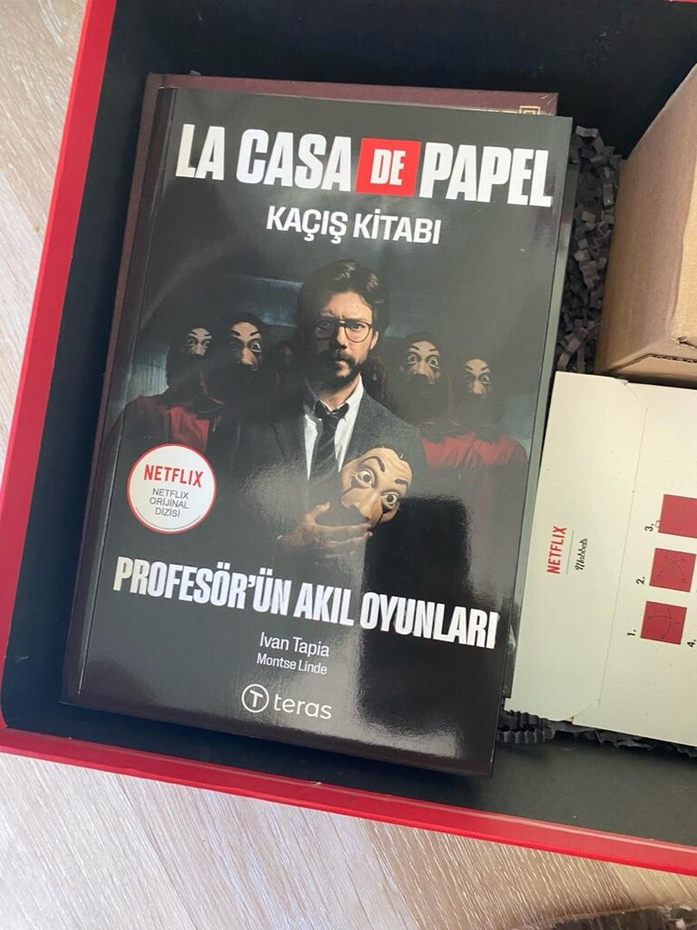La Casa de Papel Kaçış Kitap Seti - 10