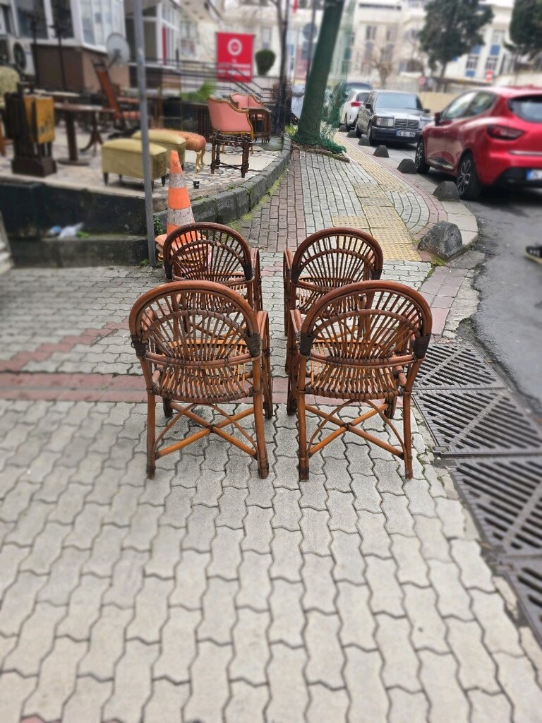 Bambu Bahçe Sandalyesi - 6