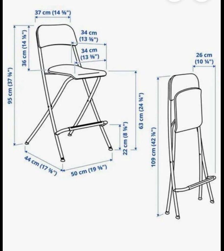 ikea bar sandalyesi - 7