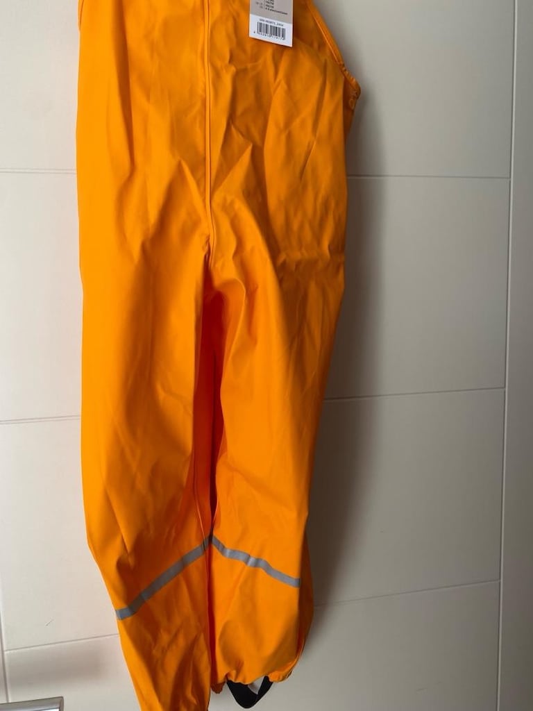 Su geçirmez çocuk tulum 110-116 cm 4-6 yaşında olur - 10