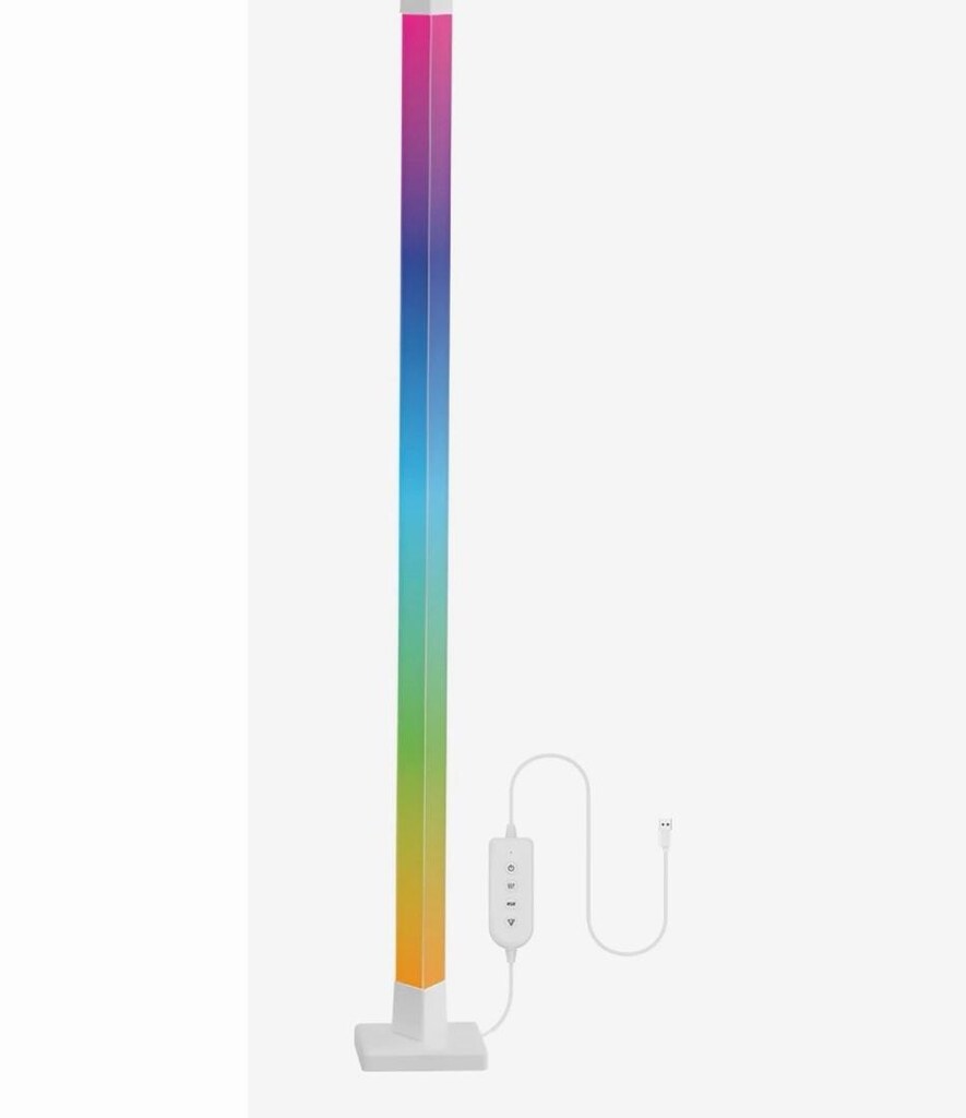 Braytron Led Floor Light 8W Köşe Lambaderi Sese Duyarlı, kumandalı - 4
