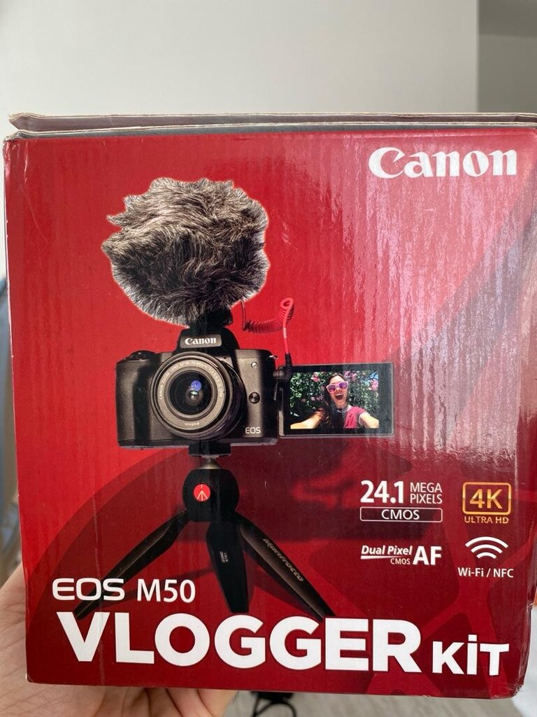 CANON EOS M50 BK M15-45 IS Vlogger Kit (Sıfırdan Farksız) - 3