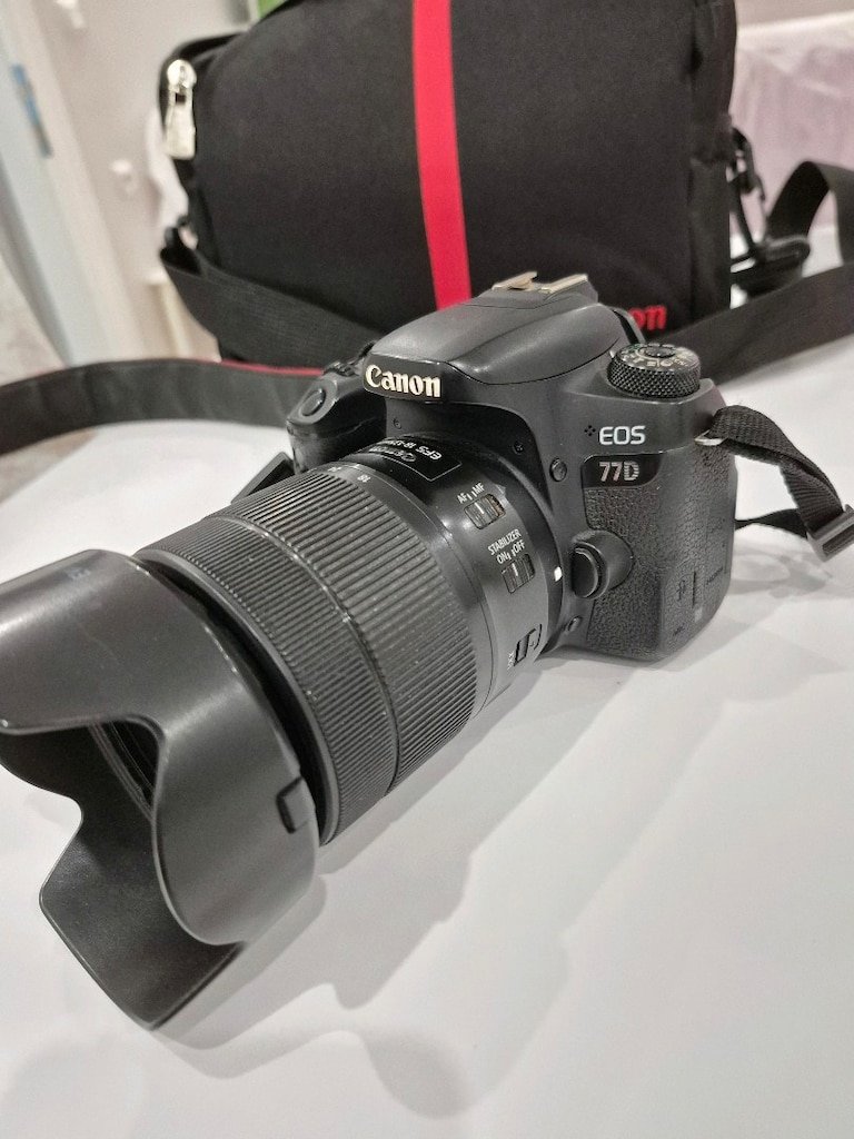 Canon 77D 18-135 lens - 3