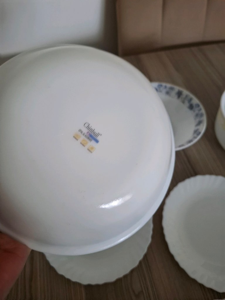 Arkopal salata kaseleri ve tatlı tabakları - 9