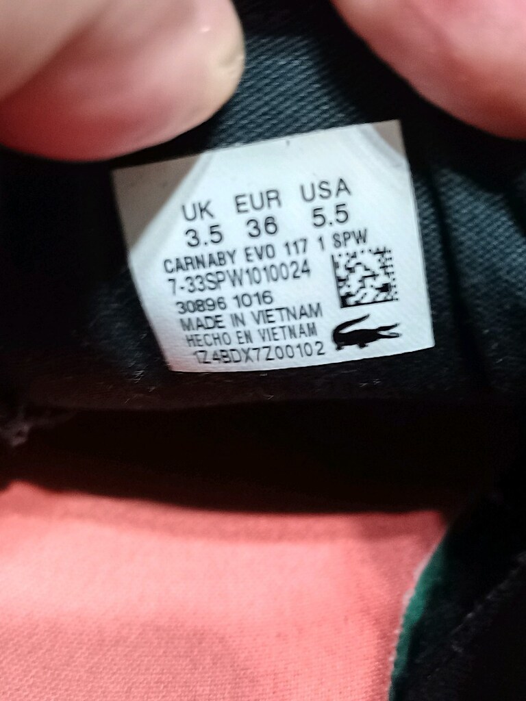 Lacoste Carnaby Evo Orjinal tertemiz üründür Birkaç kez giyilmis - 6