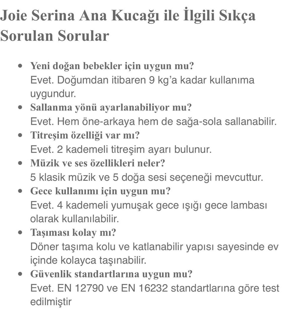 ELEKTRİKLİ ANA KUCAĞI - 9