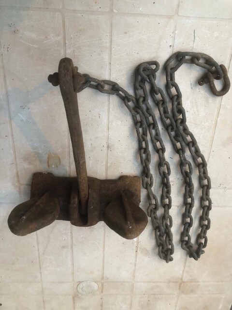 7-8 kg ağırlığında döküm danfort çapa