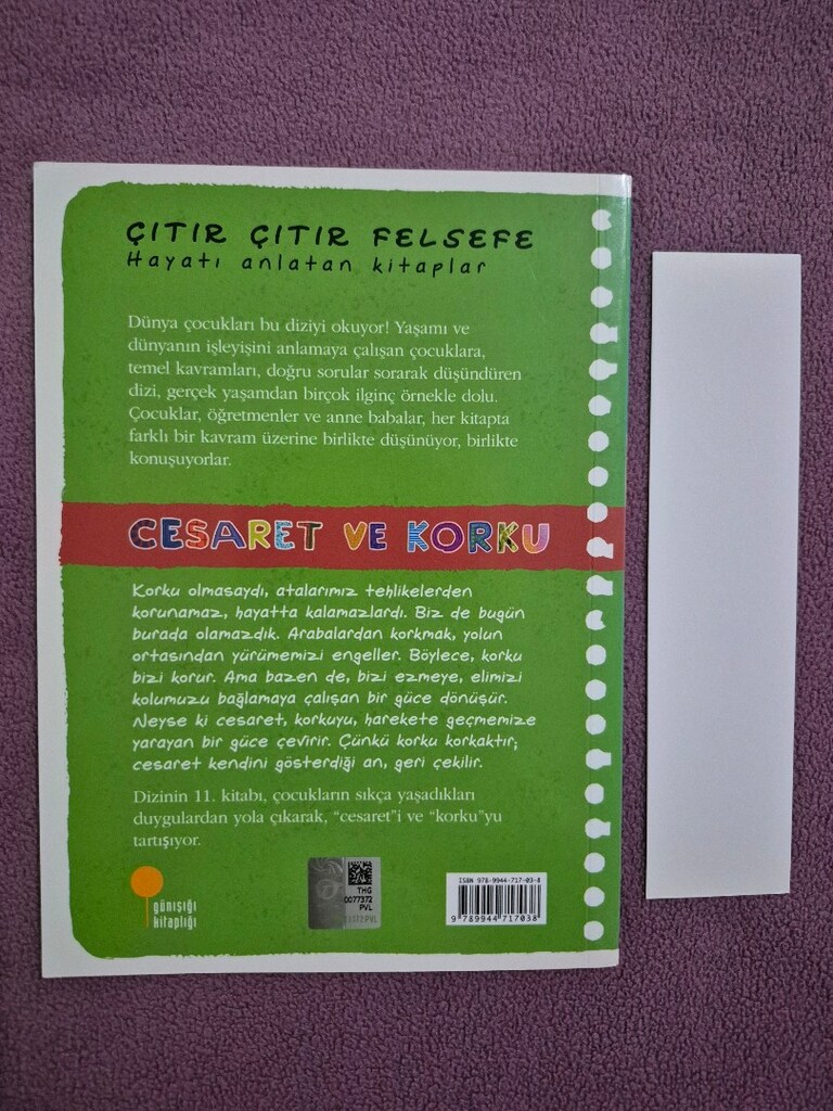 Cesaret ve Korku Çıtır Çıtır Felsefe 11 - Brigitte Labbe - Michel Puec - 2