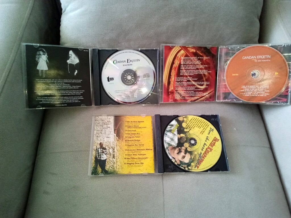 3 Adet Orijinal CD - 7