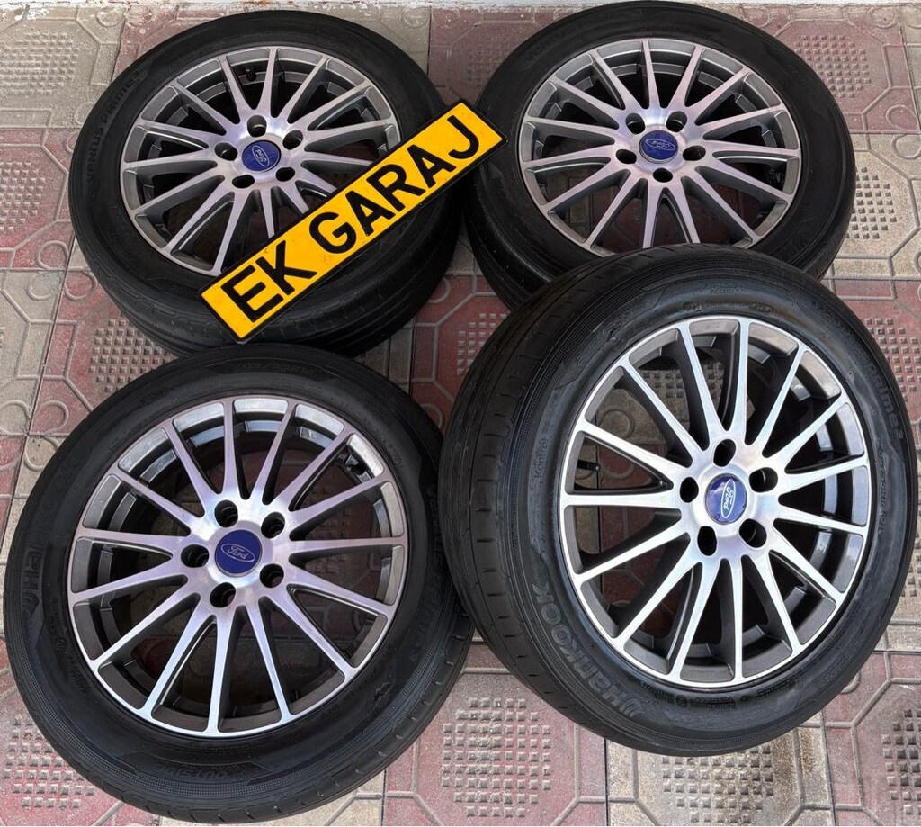 16 inç 5*108 vossen ford jant lastik takas olur - 2