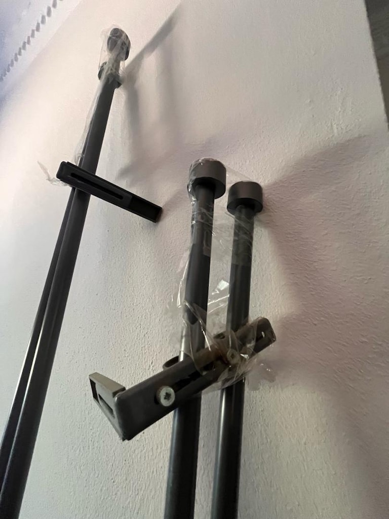 Özel Dikim Fon Perde + Keten Dokulu Tül Takımı + IKEA Perde Çubukları - 8