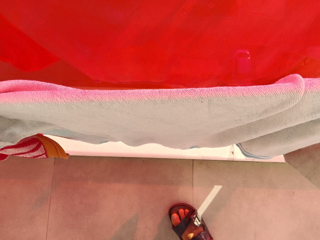Plaj havlusu sağlam orta boy 2 adet sıfır gibi orjinal - 4