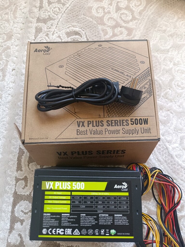 Aerocool VX PLUS 500W Güç Kaynağı - 3