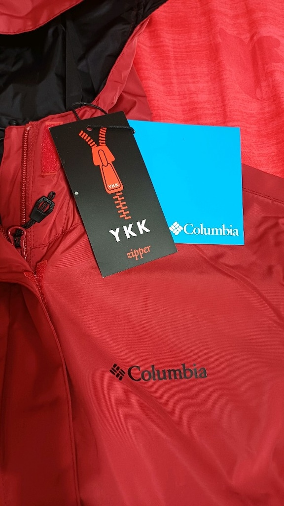 Columbia Kırmızı Bayan Yağmurluk Mont - 3