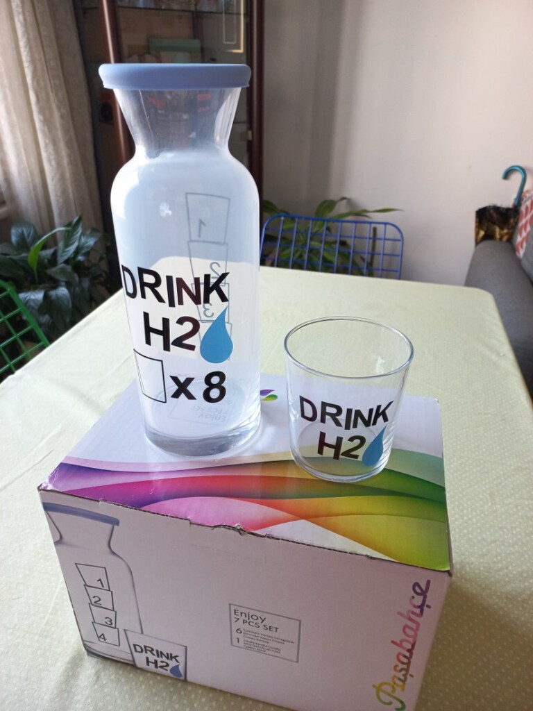 paşabahçe sürahi ve 6lı bardak - 5