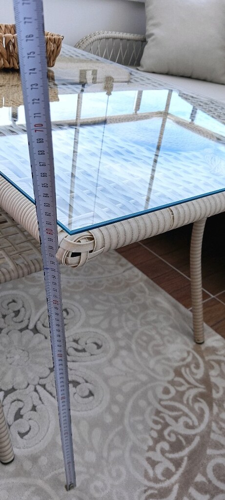rattan mobilya acil satılık - 8