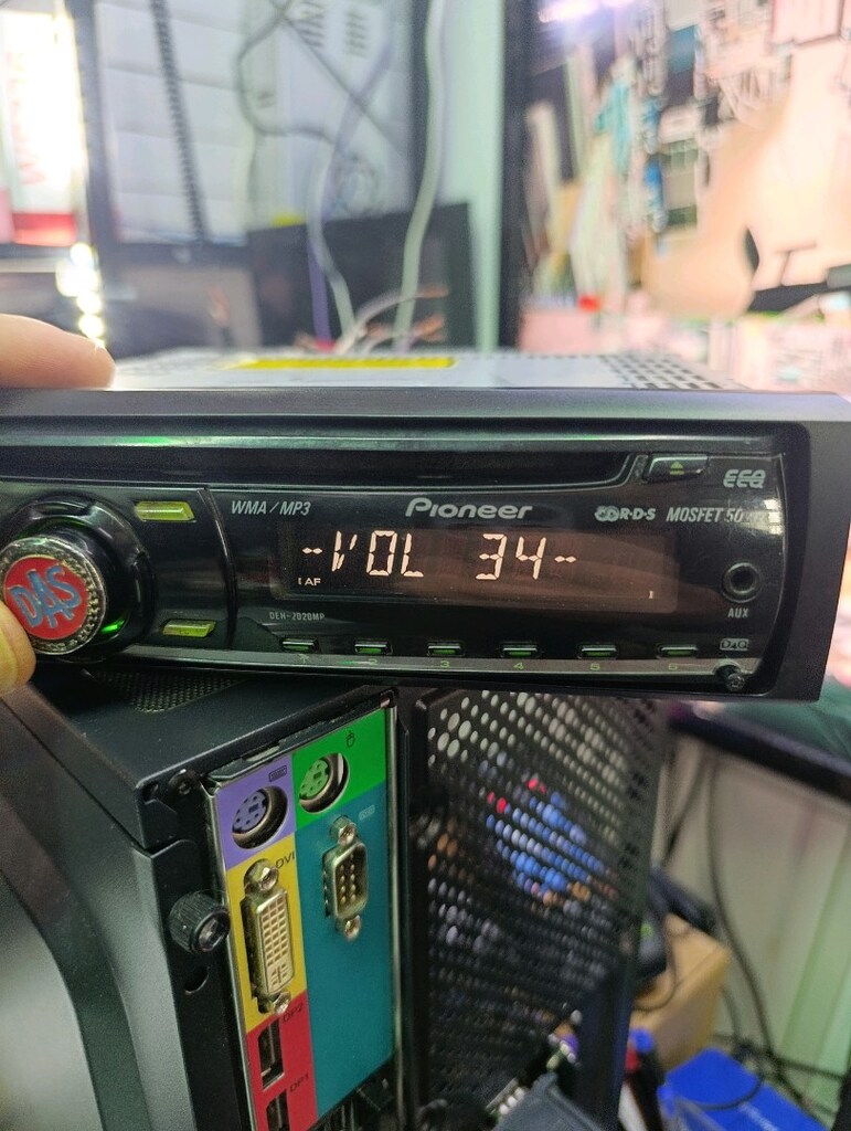 PİONEER deh-2020mp aux radio mp3 extra yaninda Bluetooth cihazı verile - 4