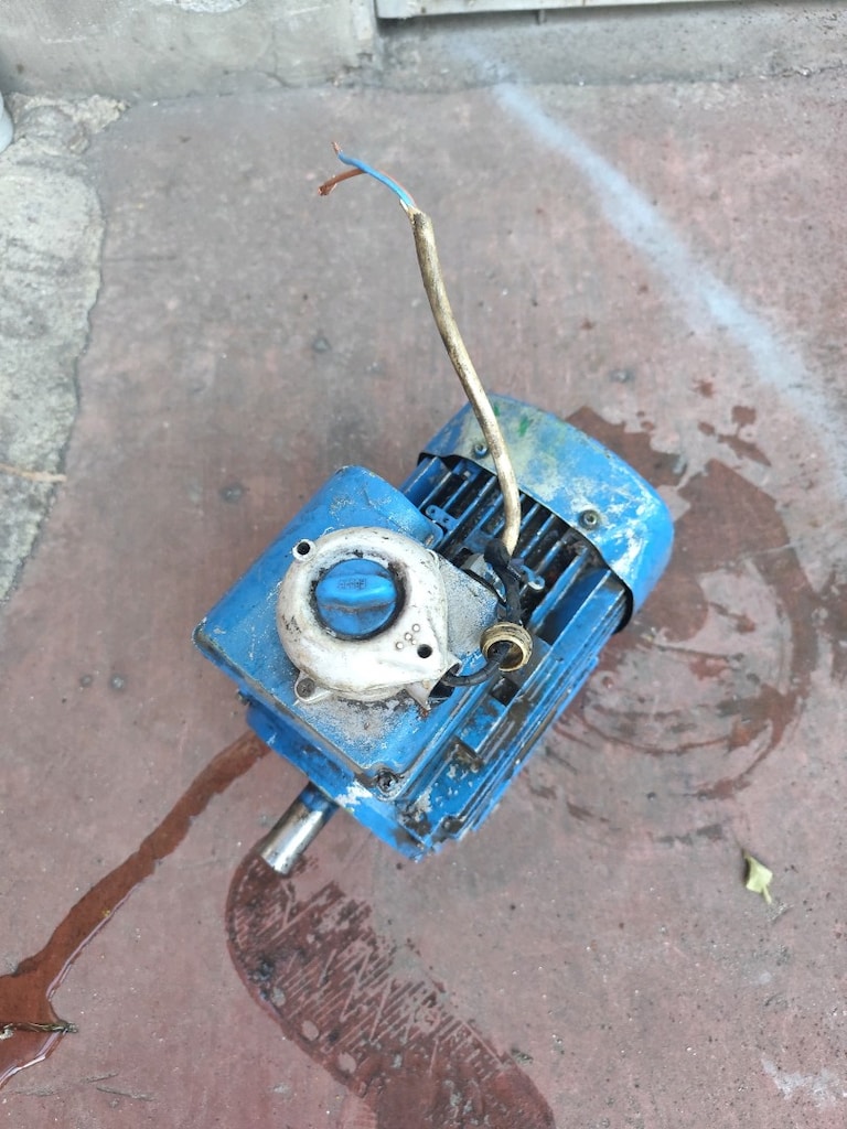 1.1 KW KVA 1400 DEVİRLİ EV ELEKTRİKLİ AÇMA KAPAMA DÜĞMELİ MOTOR - 6