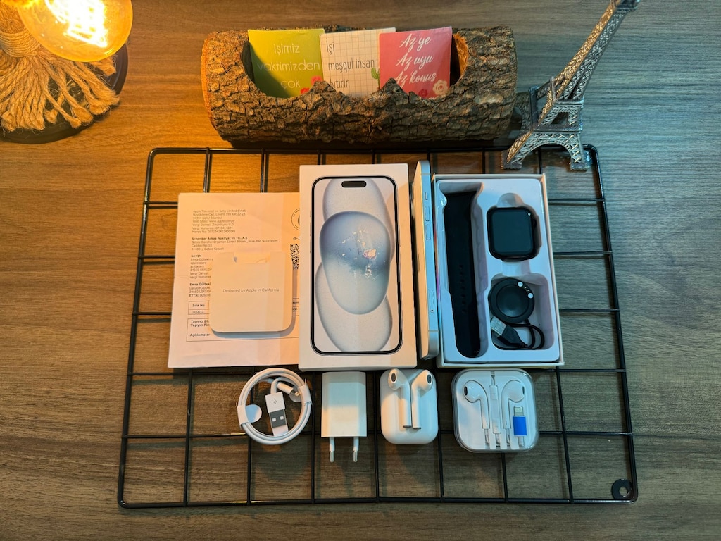 GARANTİLİ İPHONE 15 PLUS BLUE - 8