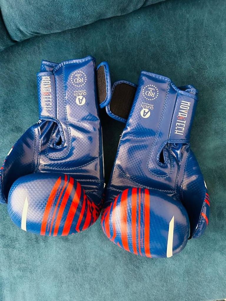 PETRA 14 OZ Boks Eldiveni | Sıfır | Mavi - 3