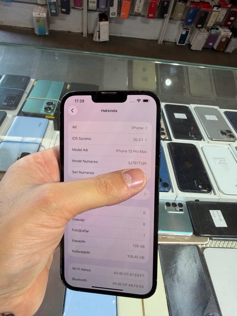 İPHONE 13 PRO MAX 128 GB TR PİL %76 BOL ÇİZİKLİ KELEPİR - 6