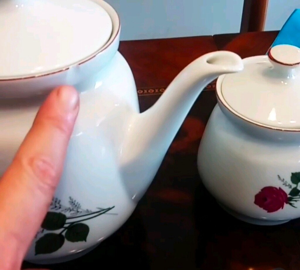 Antika porselen çay - 5