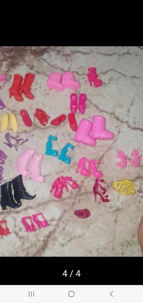 Barbie bebek ayakkabıları - 4